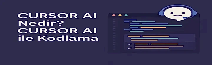 Cursor AI Kod Editörü Görseli